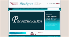 Desktop Screenshot of medreview.us